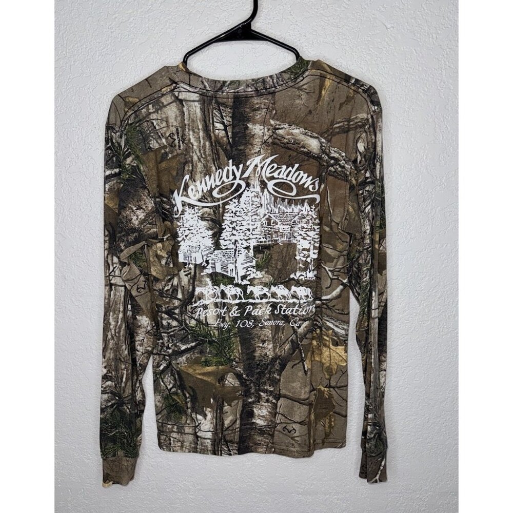 Kennedy Meadows Resort Pack Station  Long Sleeve T-Shirt Camouflage Small Q